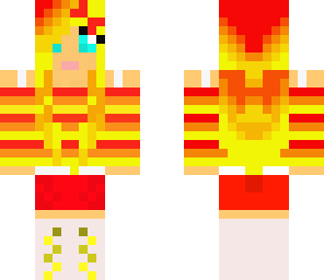 fire gamer girl