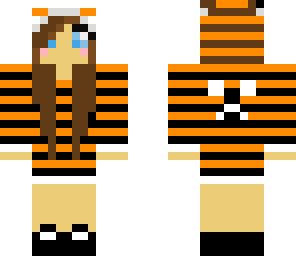 tiger girl skin