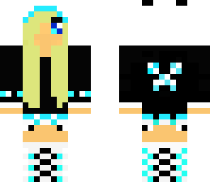 blonde scene creeper girl