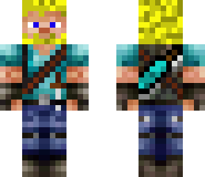 blonde adventurer steve