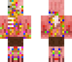 colourful pig