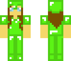 girl in emerald armour