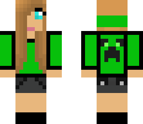 awesome creeper girl