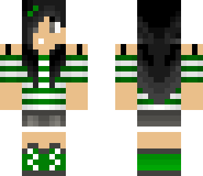 dj girl green