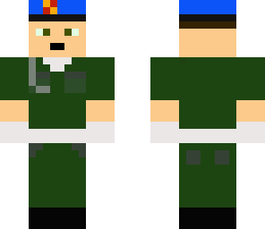 russian paratropper parade outfit