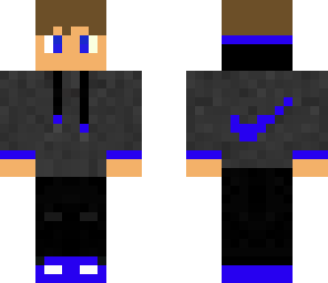 blue nike skin