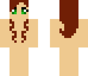 base with brown hair and green eyes