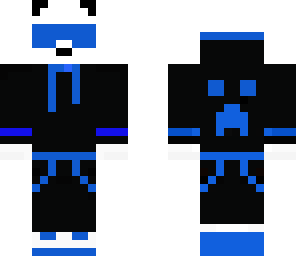 blue panda