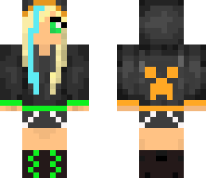 cute creeper girl edited