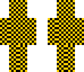 black and yellow