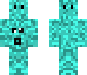 blue face