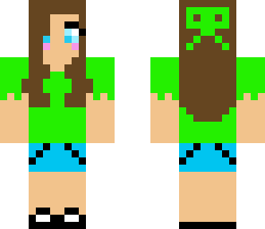 green girl