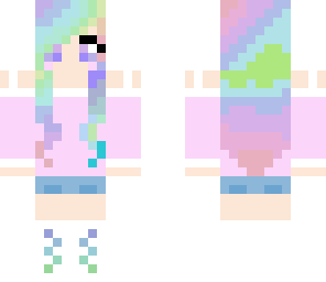 cute rainbow gurl