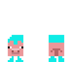 diamond armor piggy