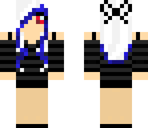 blue hair girl