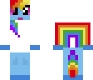rainbow dash with hoodie