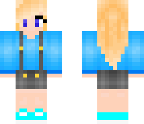 blue girl