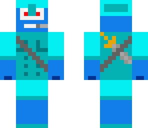 epic blue man