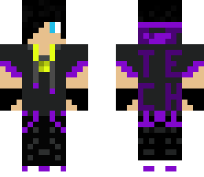my skin purple