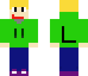luigidude112 skin flat