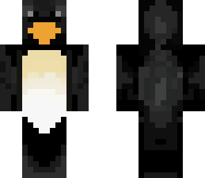 penguin with headphones