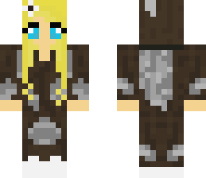 blonde girl cow