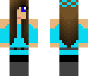 hehe pretty person blue