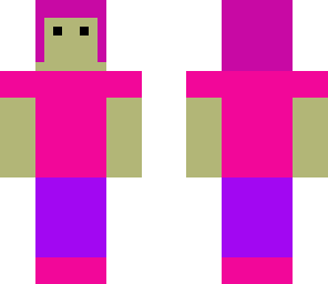 the pink short haired girl