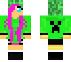 evil creeper girl