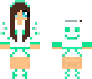 mint creeper girl