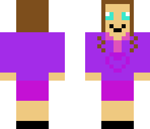 purple girl