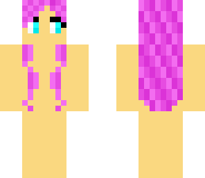 pink haired girl base