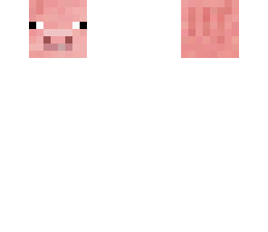 floating pig head