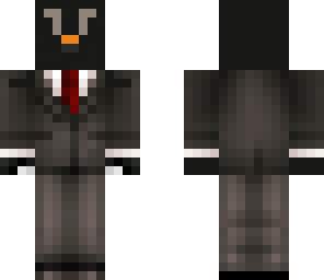 penguin in suit
