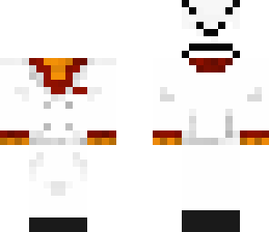 ghost with a mad face