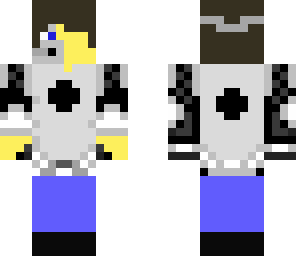 cyborg guy blue