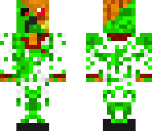 pumpkin guy x creeper