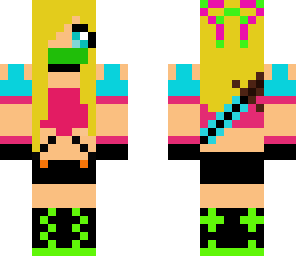 domo girl and reinbow ninja