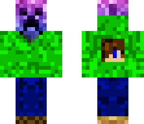 rainbow creeper in teen hoodie