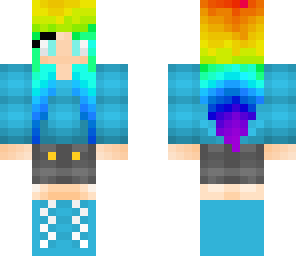 rarinbow person