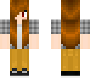 red eyes brown hair