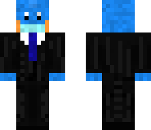mudkip in a suit