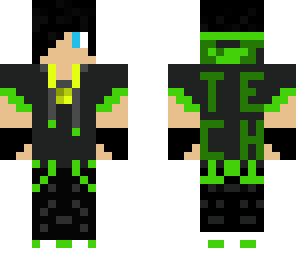 my new green skin