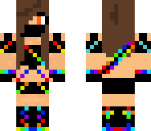 rainbow ninja girl