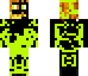 green and black