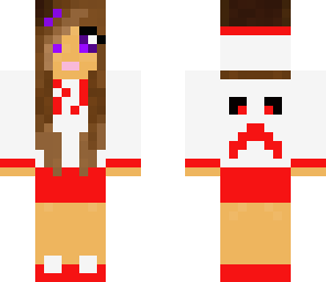 red creeper girl