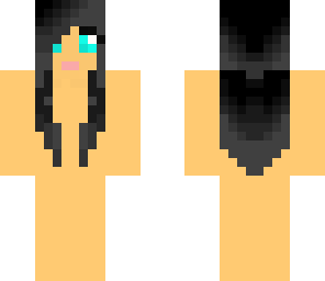 black hair girl base 2