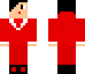 red suit