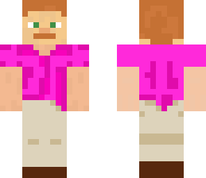 pink shirt steve 