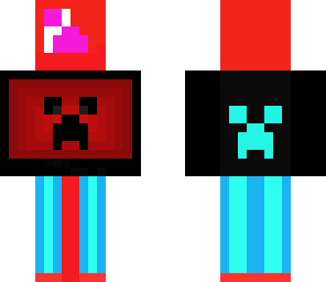cool creeper with tv